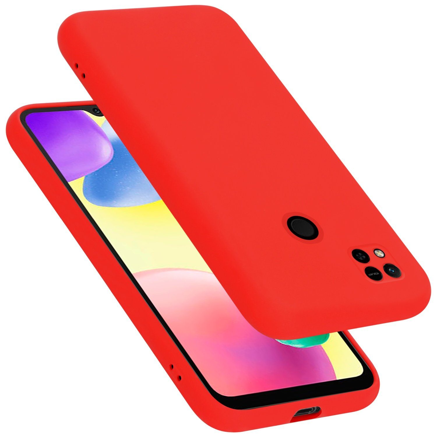 Cadorabo Handyhülle für Xiaomi RedMi 9C / RedMi 10A Hülle Xiaomi RedMi 9C / RedMi 10A, Flexible Hülle TPU Silikon Schutzhülle Back Cover Case
