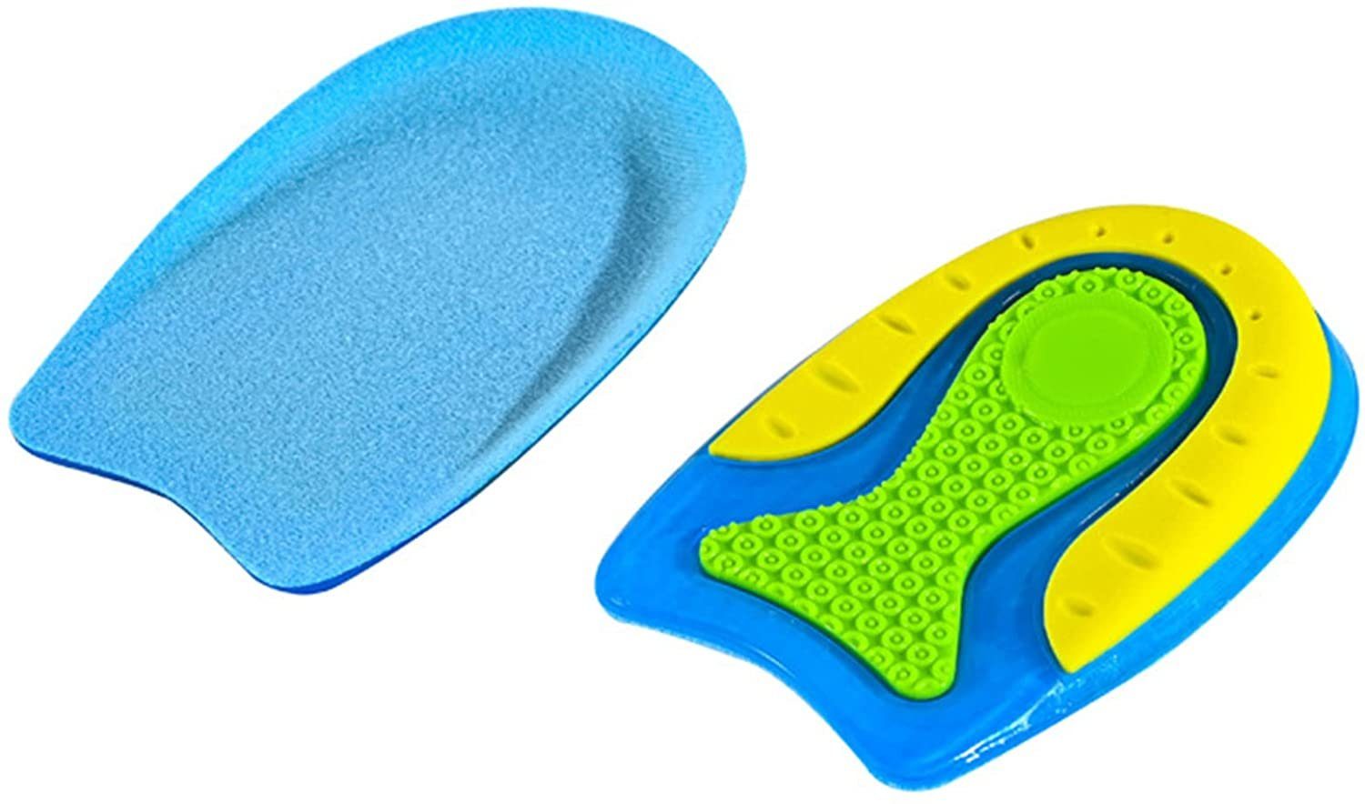 Fersenkissen 2 Paar Silikongel-Fersenpolster,Fersensporn-Einlagen, Soft Gel