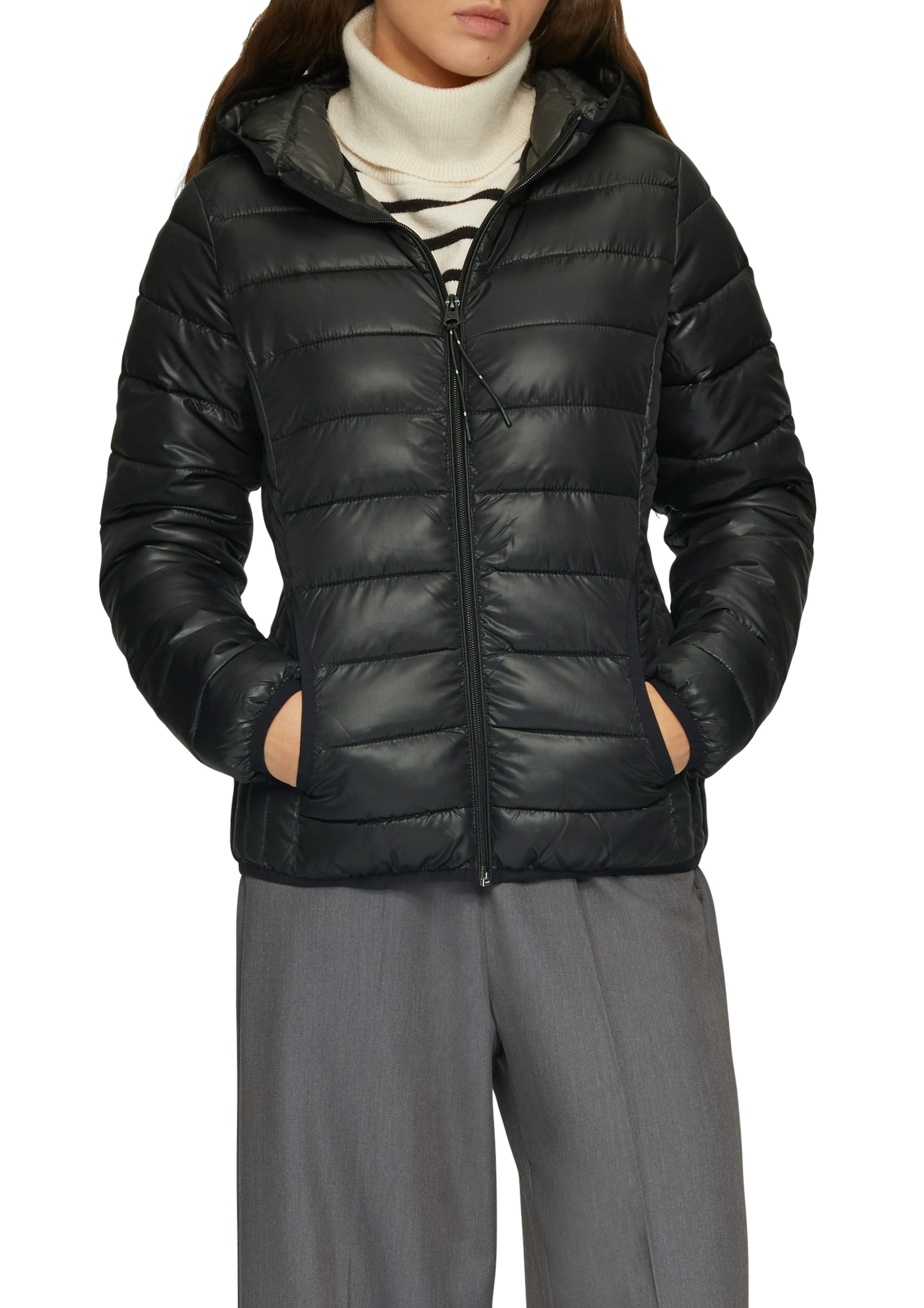 QS Outdoorjacke mit Kapuze günstig online kaufen
