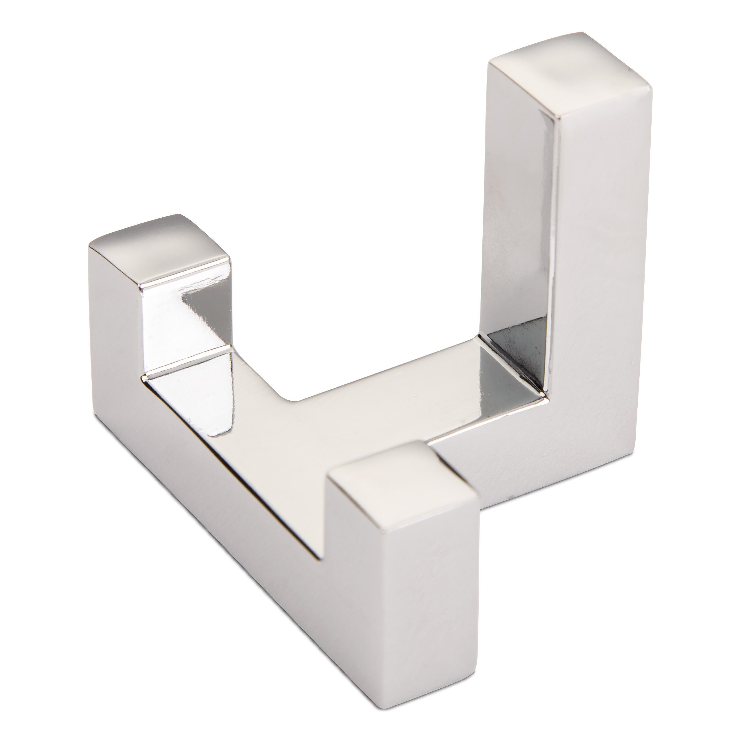 SO-TECH® Garderobenhaken Kleiderhaken COSIMA 2-fach BA 16 mm (1 St), Chrom günstig online kaufen