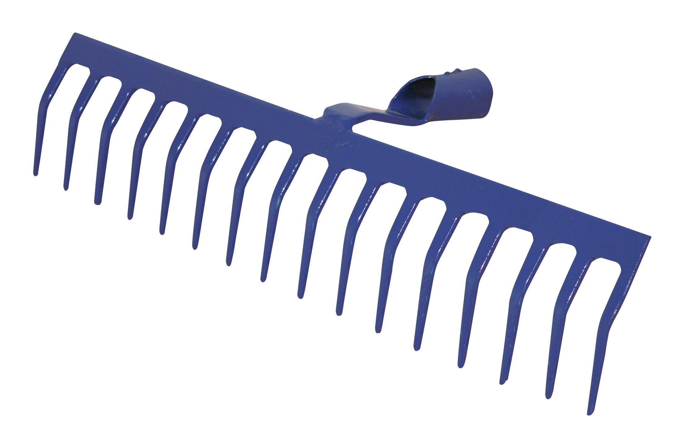 HDP Rechen, Straßenrechen 16 Zinken ohne Stiel, leichte Ausführung