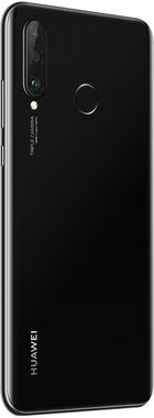 Huawei P30 Lite Smartphone MAR-LX1A 128GB Midnight Black Smartphone (15,62 cm/6,15 Zoll, 128 GB Speicherplatz, 48 MP Kamera, Triple-Rückkamera, GPU-Turbo Modus)
