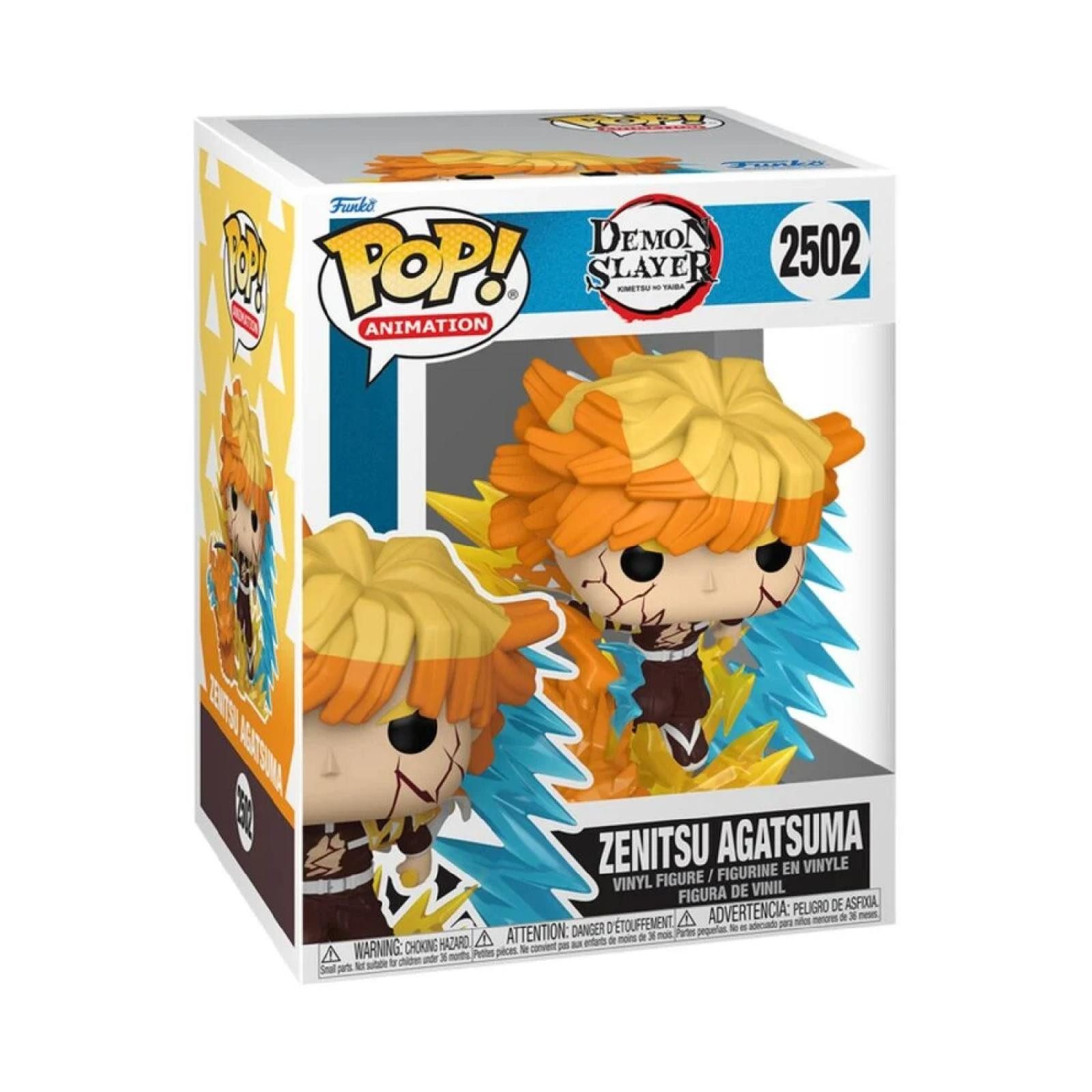Funko Sammelfigur POP figure Premium Demon Slayer Zenitsu Agatsuma Glow #2502