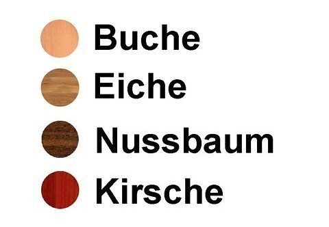 Leuchtmittel, messingfarben/nussbaumfarben Stehlampe, in Made Germany ohne