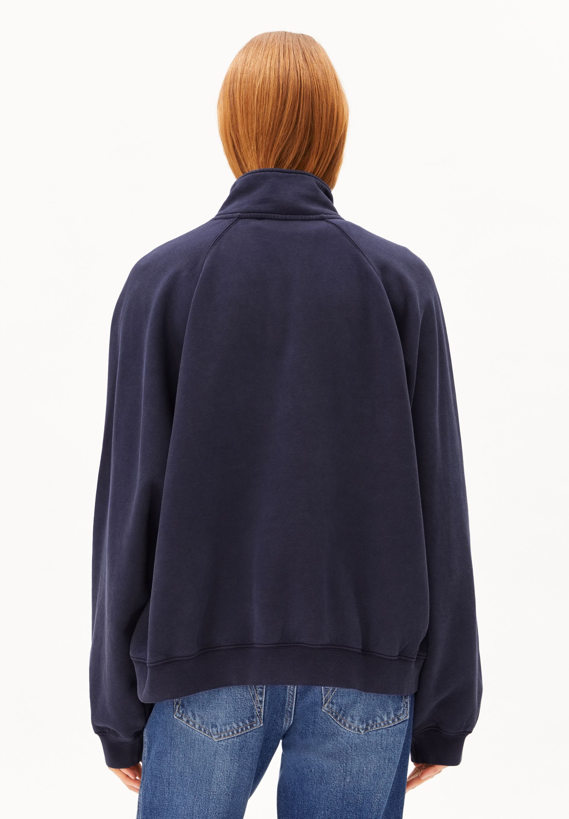 Armedangels Sweatshirt GMT DYE TROYER Sweatshirt aus Bio-Baumwolle Oversized Fit – Bild 4 von 5