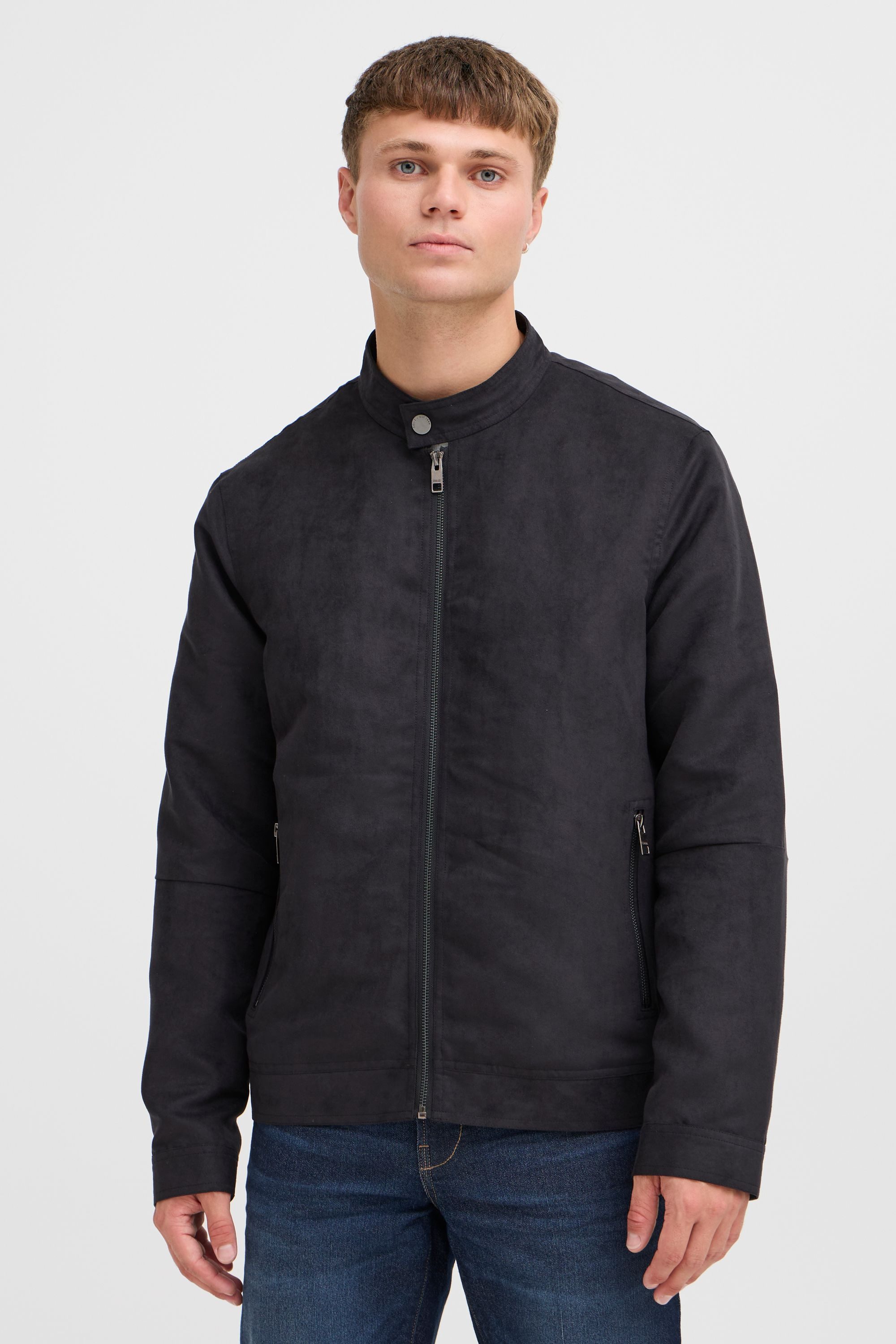 !Solid Lederjacke SDVAMOSA modische Übergangsjacke