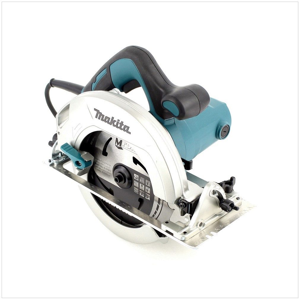 Makita Kompakt-Handkreissäge HS 7601 Handkreissäge 1200W + 1x MForce Sägebl günstig online kaufen