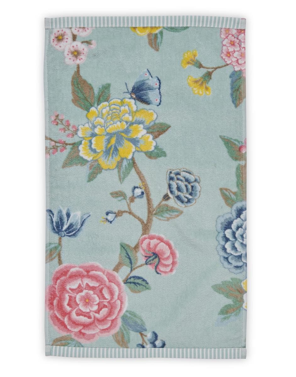 PiP Studio Gästehandtuch Good Evening_Blue_UV_UV_30x50 1 Gästehandtuch 30 x 50 cm, Frottier (1-St), Gästetuch Gästehandtuch