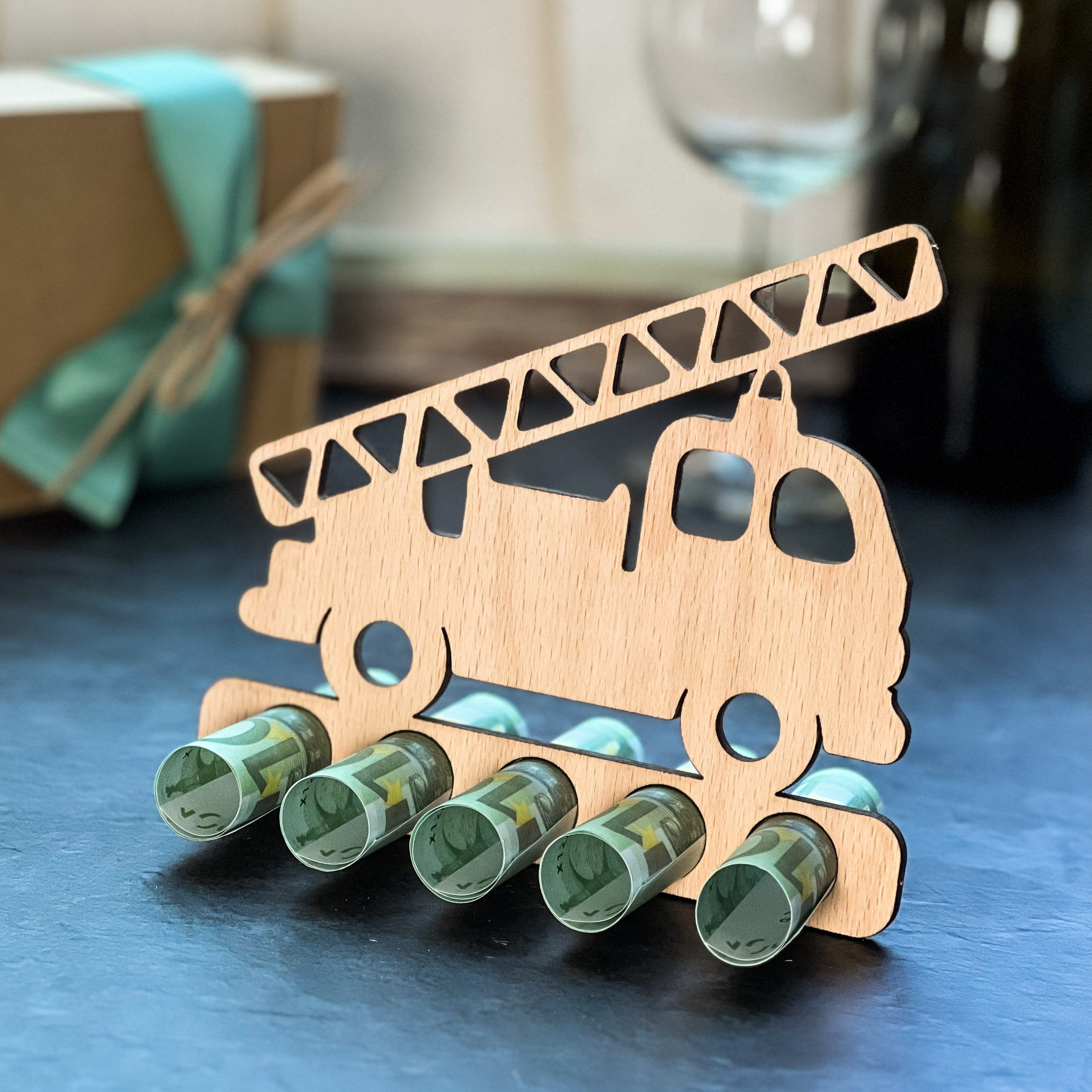 Spruchreif® Spardose Geldgeschenk aus Holz, Gutscheinverpackung, Geschenkid günstig online kaufen