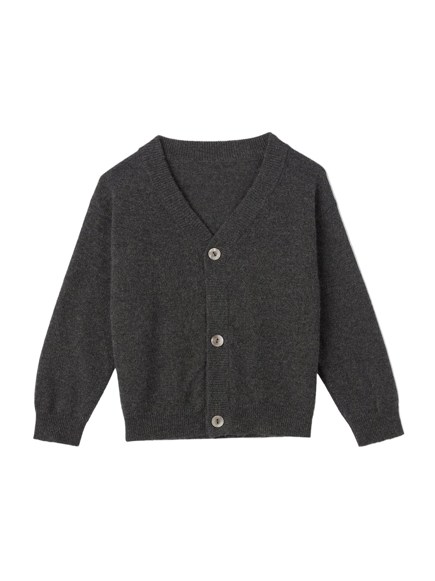 GOBI Cashmere Cardigan Strickjacke mit V-Ausschnitt für Kinder