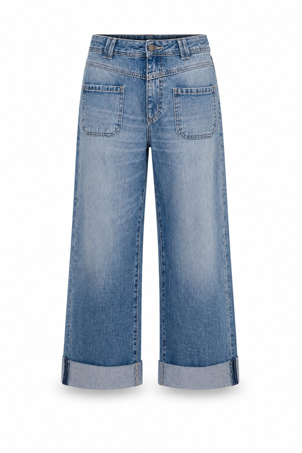 Freeman T. Porter Gerade Jeans Alice Damen Jeans - Wide Leg Jeans Damen