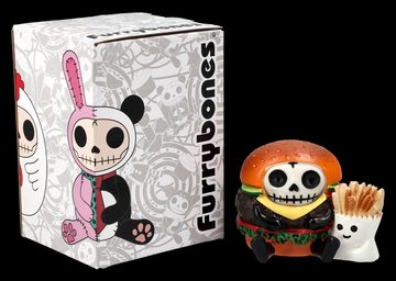 Figuren Shop GmbH Fantasy-Figur Furrybones Figur - Burger - Gothic Dekofigur Fantasy Dekoration