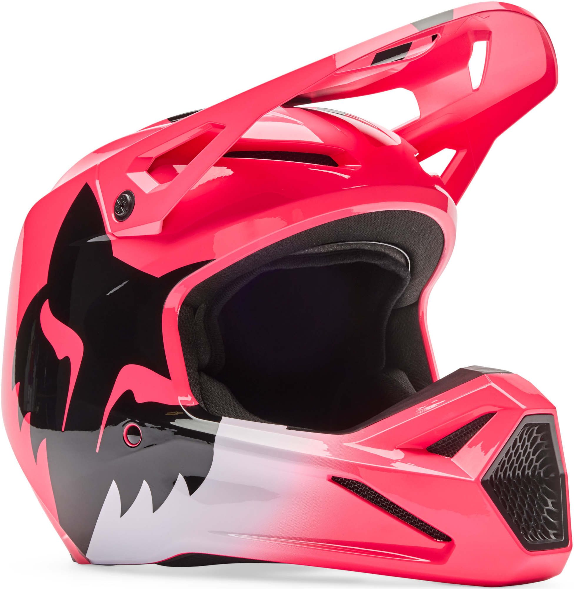 Fox Racing Motorradhelm V1 Shield Jugend Motocross Helm, ECE 22.06