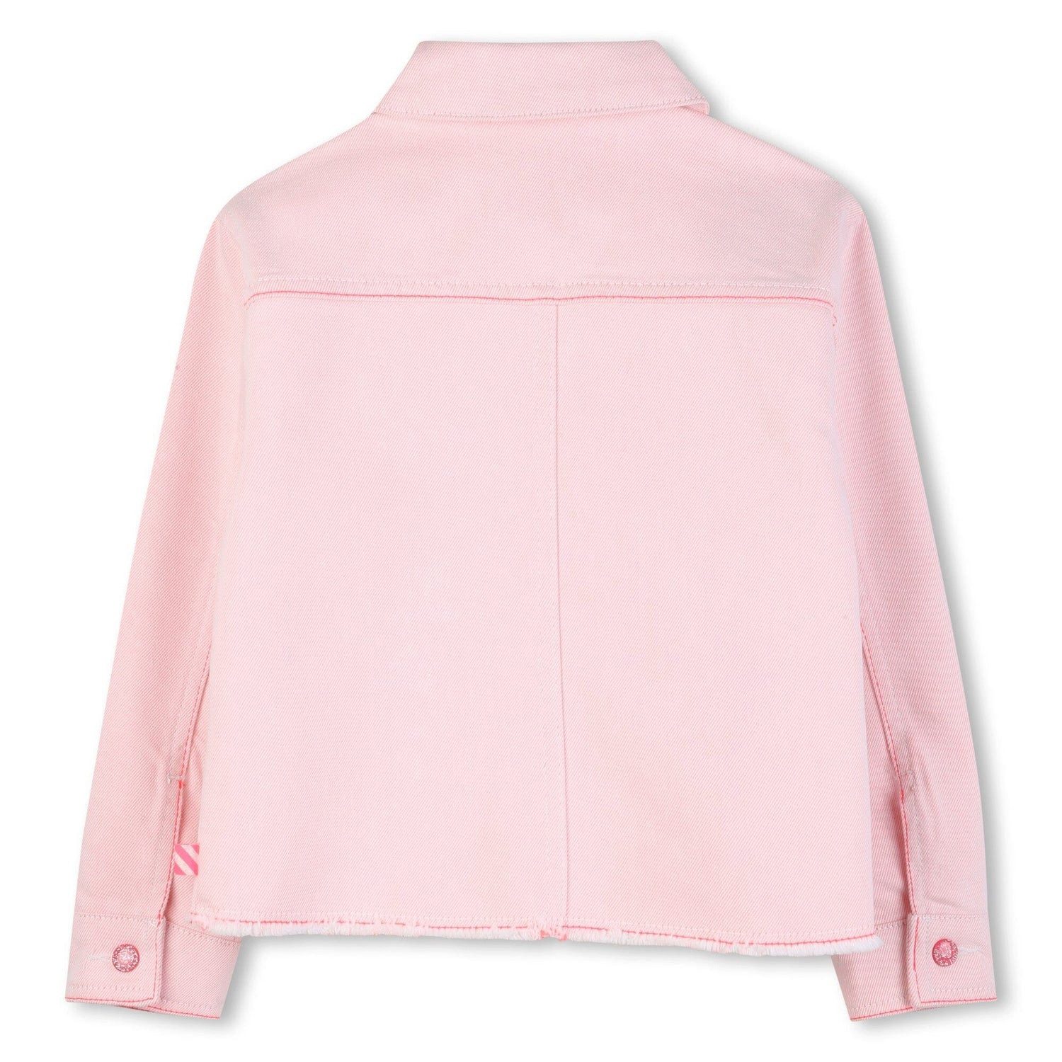 Billieblush Jeansjacke BILLIEBLUSH Jacke mit Pailletten-Taschen – für glitzernde Auftritte im