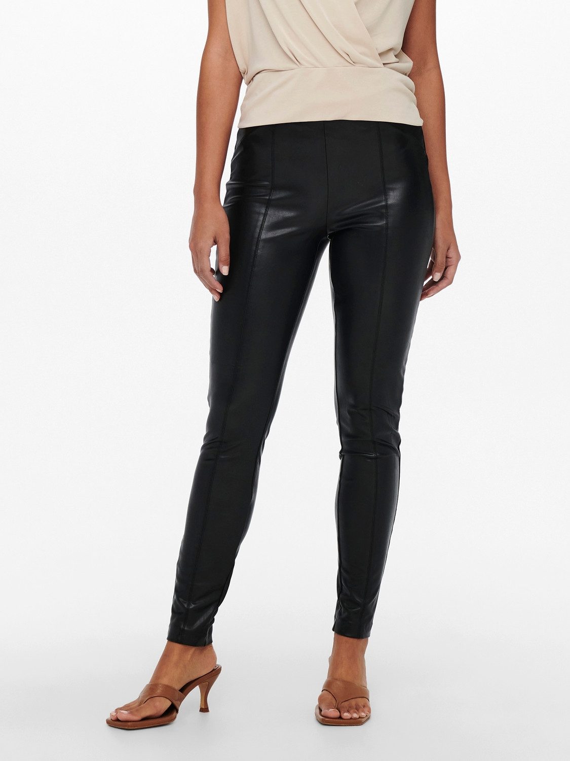 ONLY Lederimitathose ONLJESSIE FAUX LEATHER LEGGING OTW NOOS