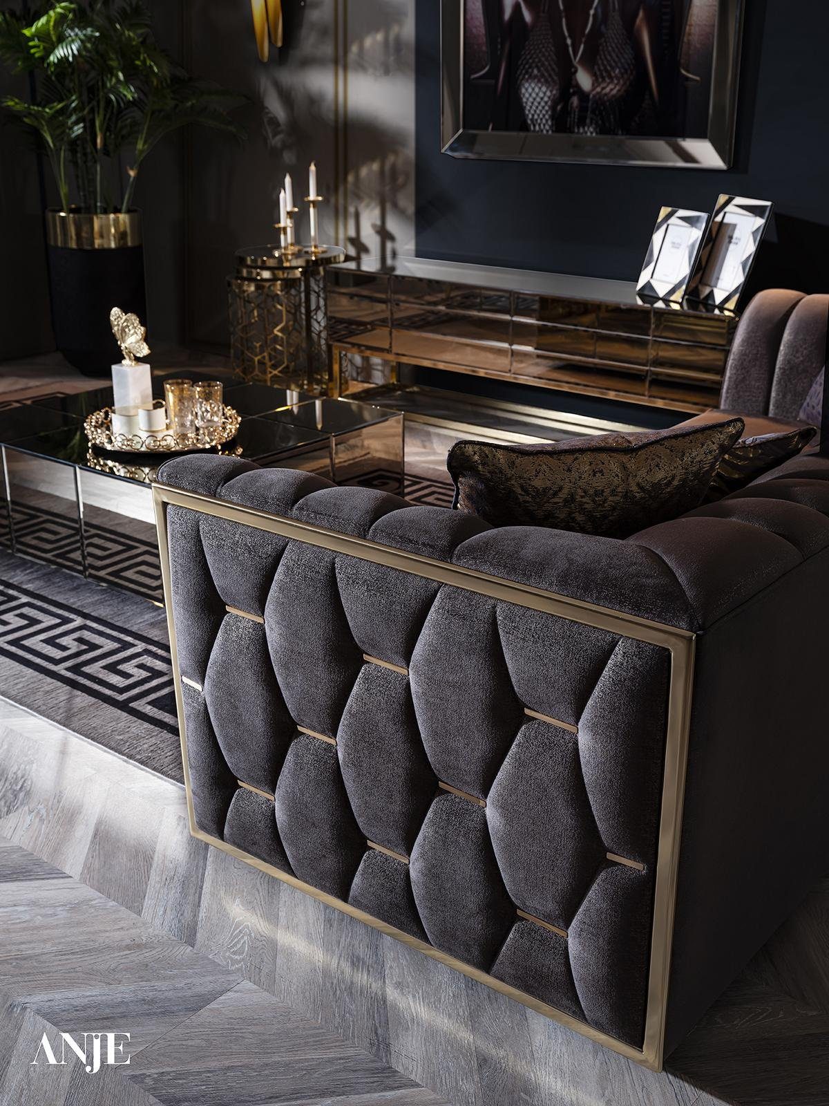 JVmoebel TV-Schrank Luxuriöser TV-Ständer für das Wohnzimmer im modernen Stil (1-St., TV-Ständer) Made in Europa