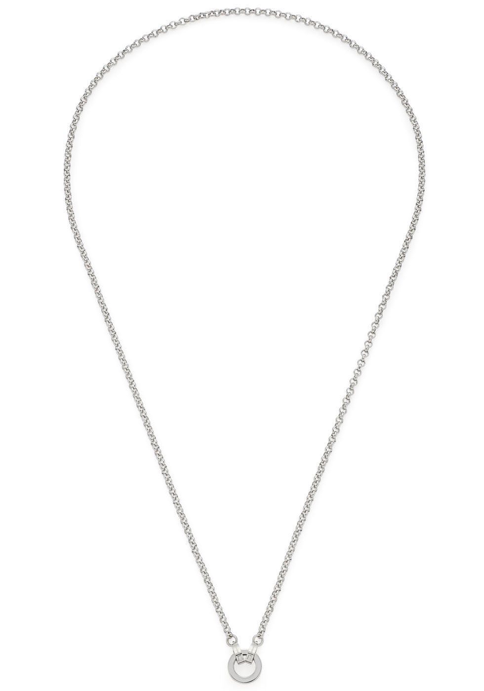 Bracciale Organico JEWELS BY LEONARDO Clip&Mix - Acciaio Inossidabile, Maglie Ovali, Unica Misura