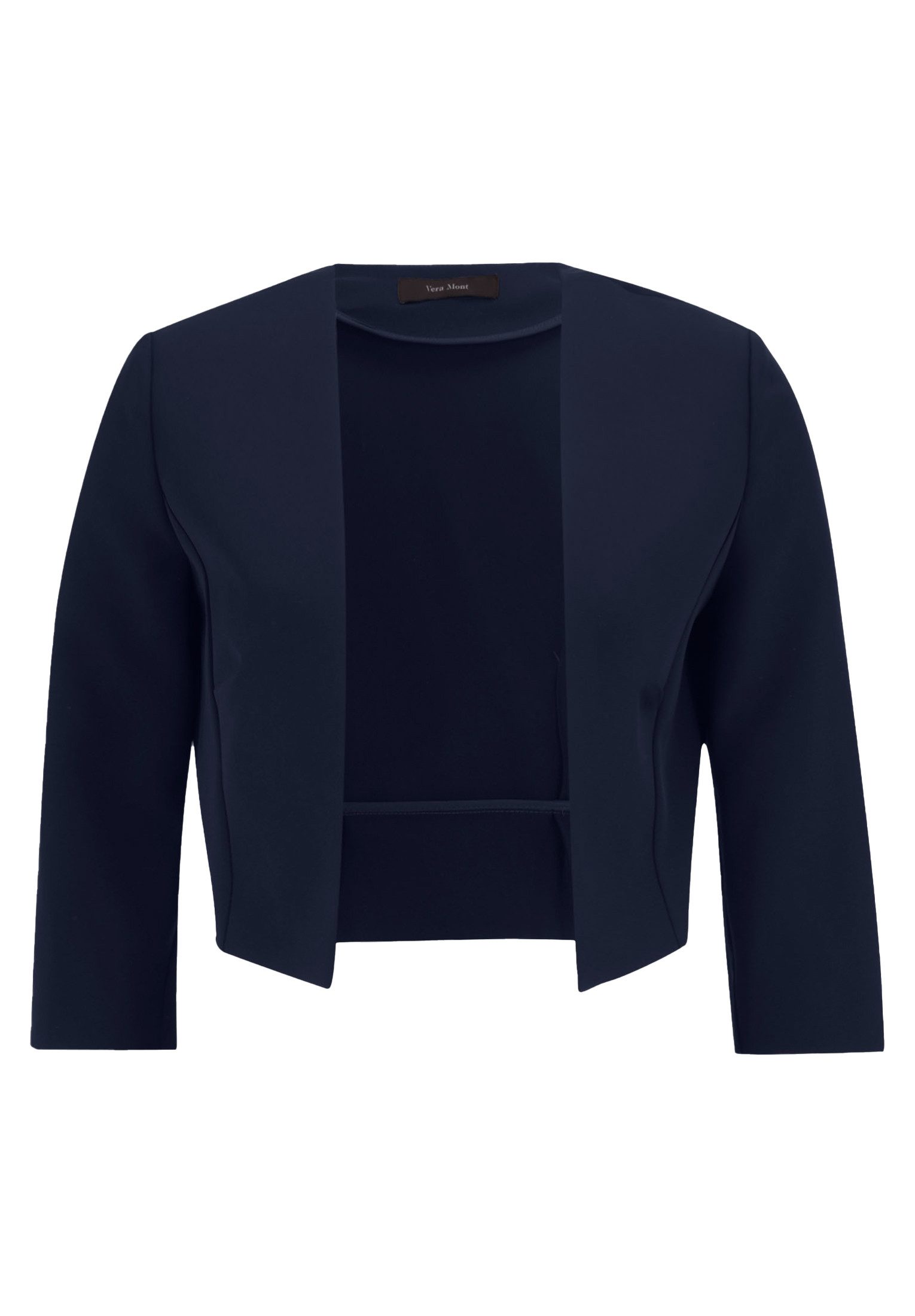 Vera Mont Bolerojacke Damen Bolero-Jacke mit Kellerfalten günstig online kaufen