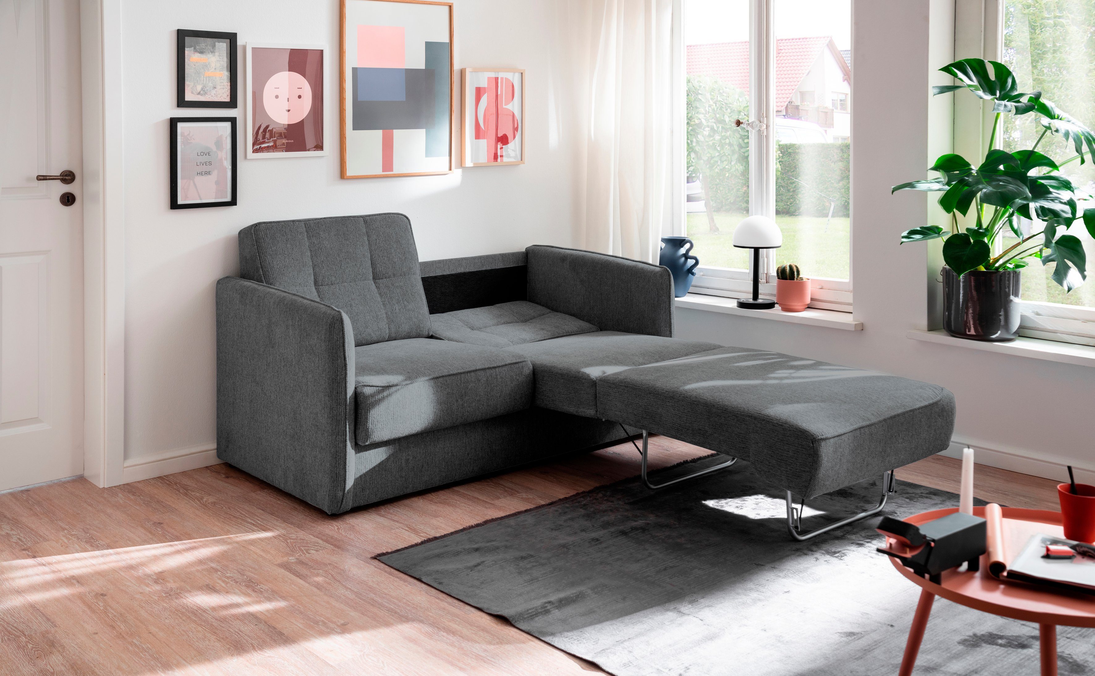 INOSIGN Schlafsofa Milano, zwei einzeln ausziehbare günstig online kaufen