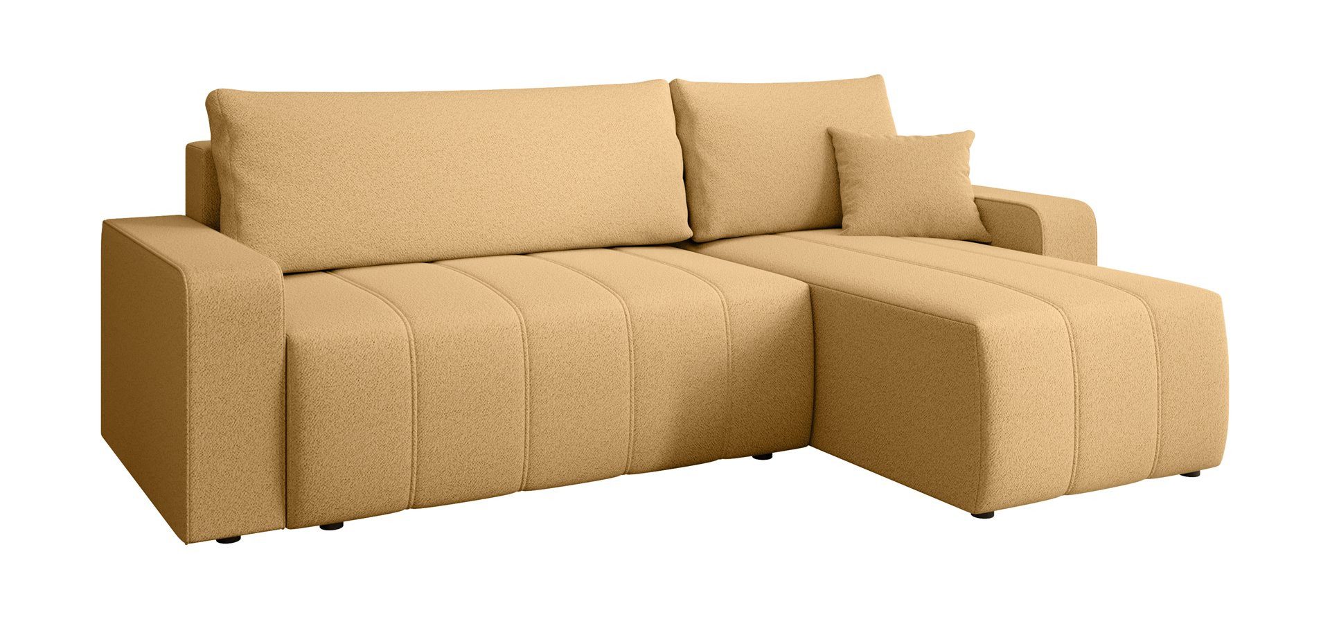 Beautysofa Ecksofa MORI, universelle Seite, mit günstig online kaufen