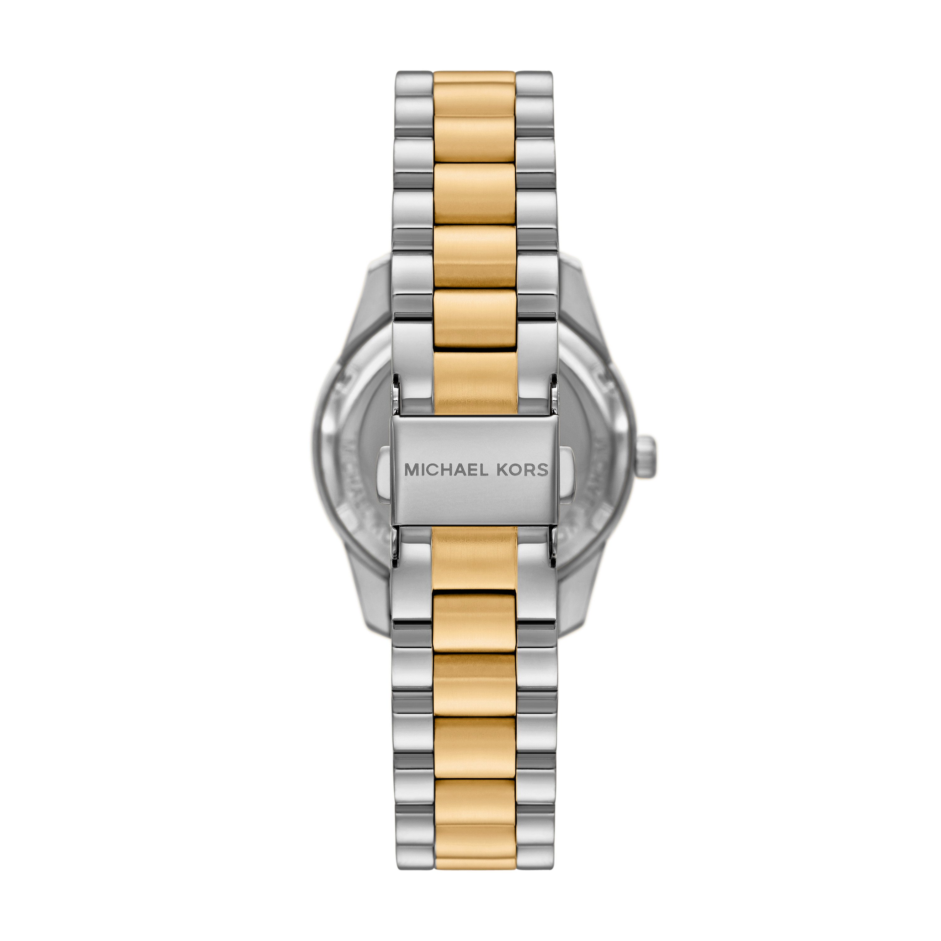 MICHAEL KORS Quarzuhr Lexington MK4925, Armbanduhr, Damenuhr, Edelstahlarmband, analog, Tag, Wochentag