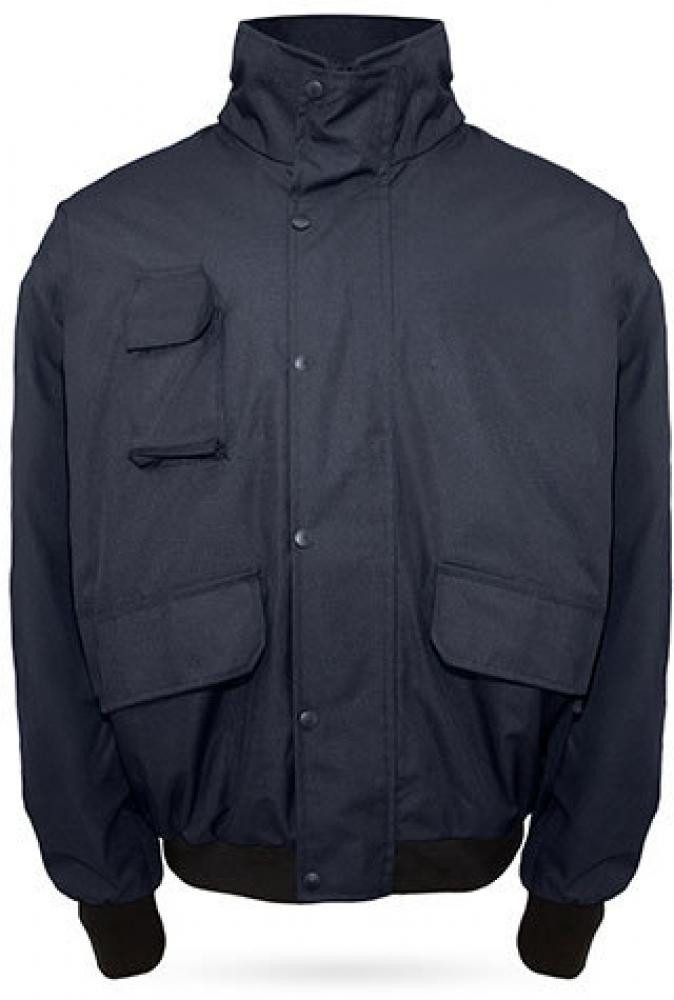 korntex Arbeitsjacke Pilotenjacke mit abnehmbarer Kapuze im Kragen - Grindavik