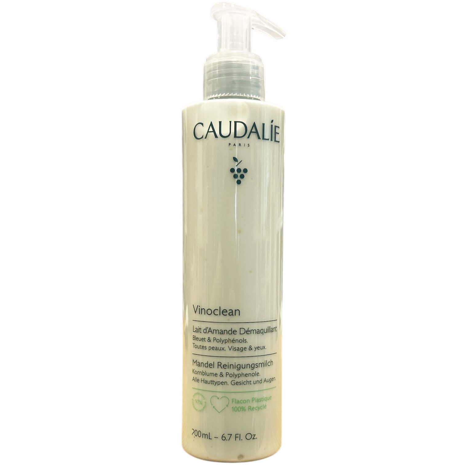 Caudalie Gesichts-Reinigungsmilch Vinoclean Cleansing Almond Milk