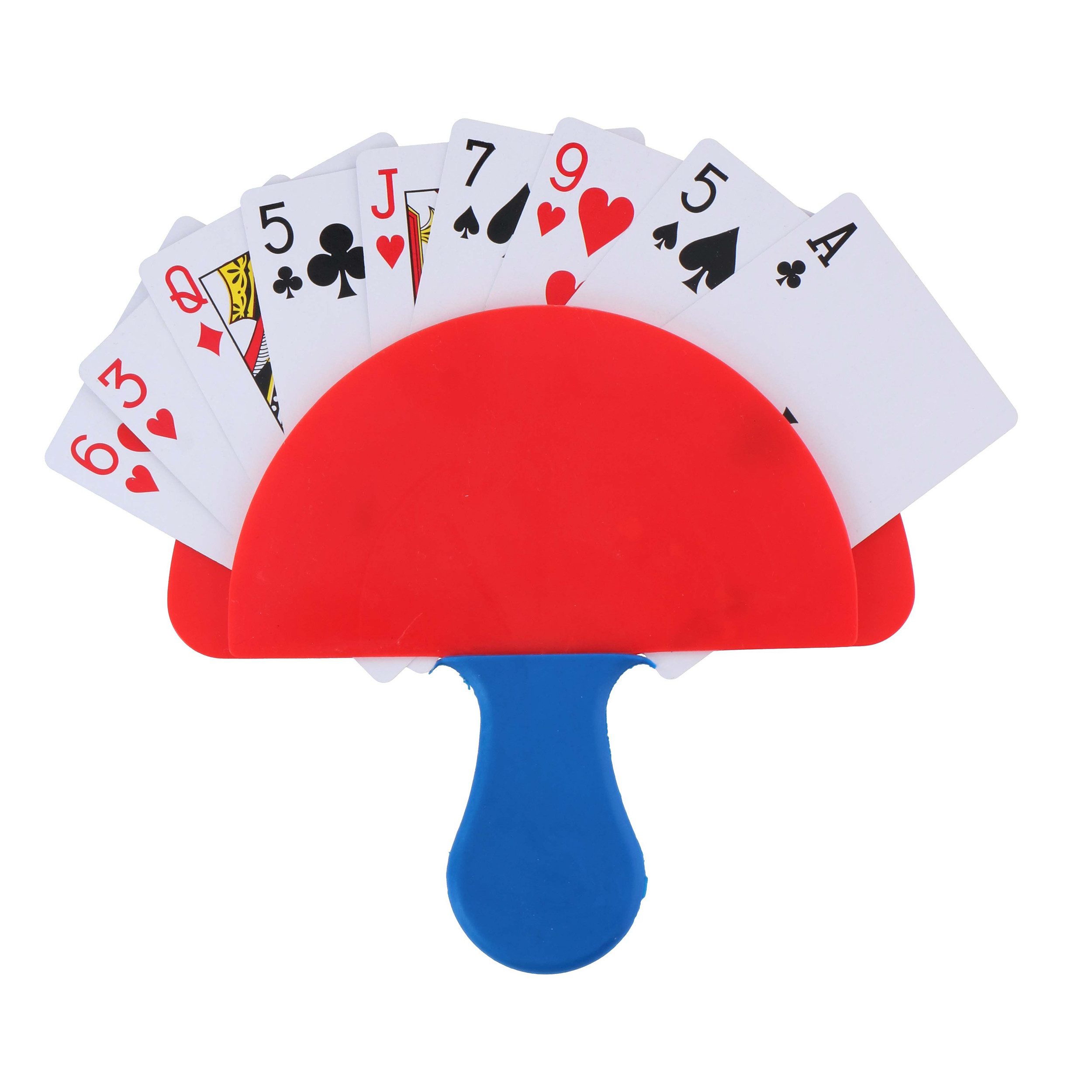 Lifetime Spiel SPIELKARTENHALTER mit Griff für Kinder Senioren Kartenhalter 42, Spielkarten Karten Halter Kartenspiel Kartenhilfe