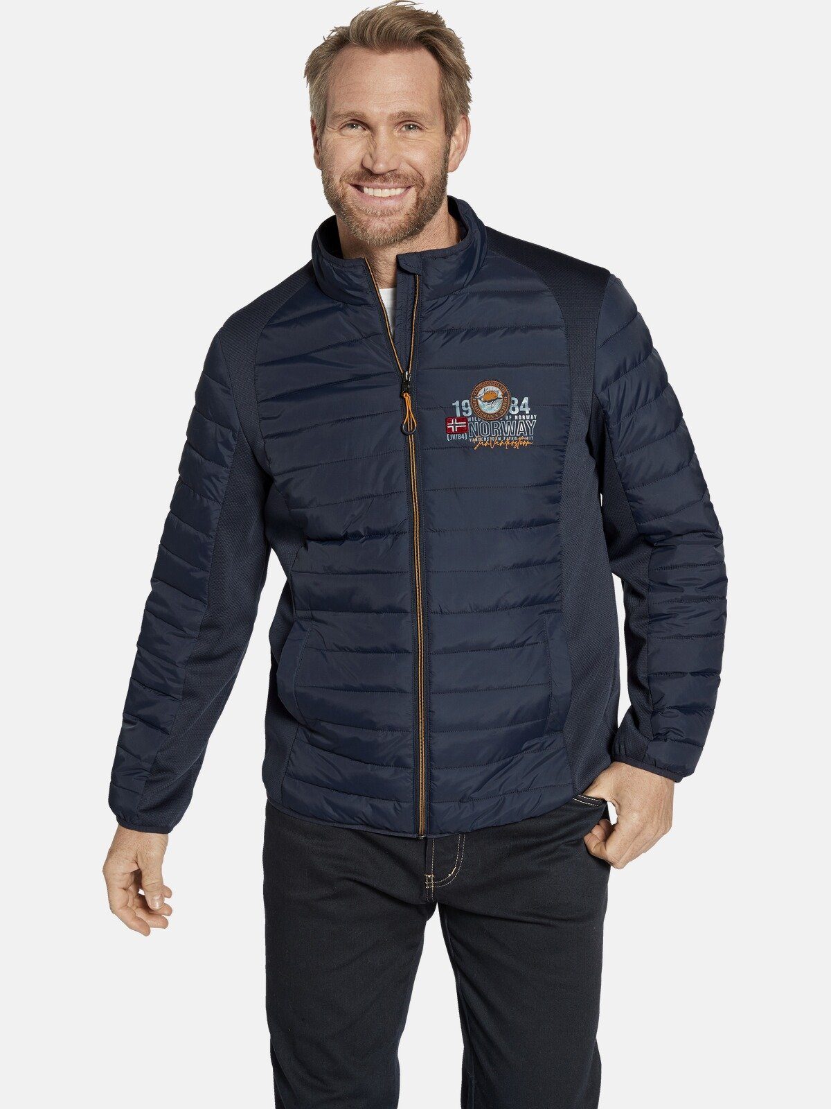 Jan Vanderstorm Outdoorjacke MANDIUS, wattiert und gesteppt