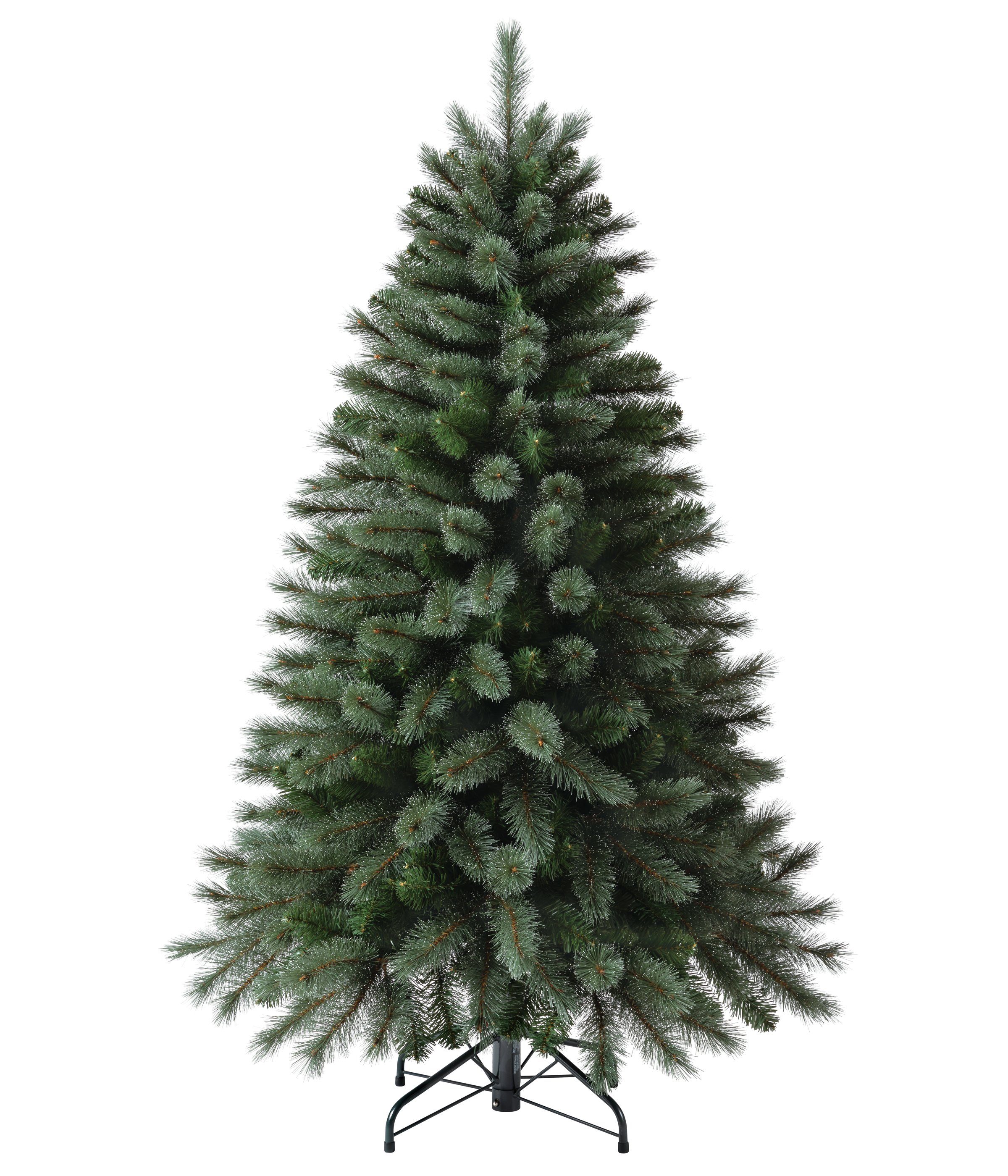 Dehner Künstlicher Weihnachtsbaum Odin mit Ständer, Höhe 150 cm, Ø 99