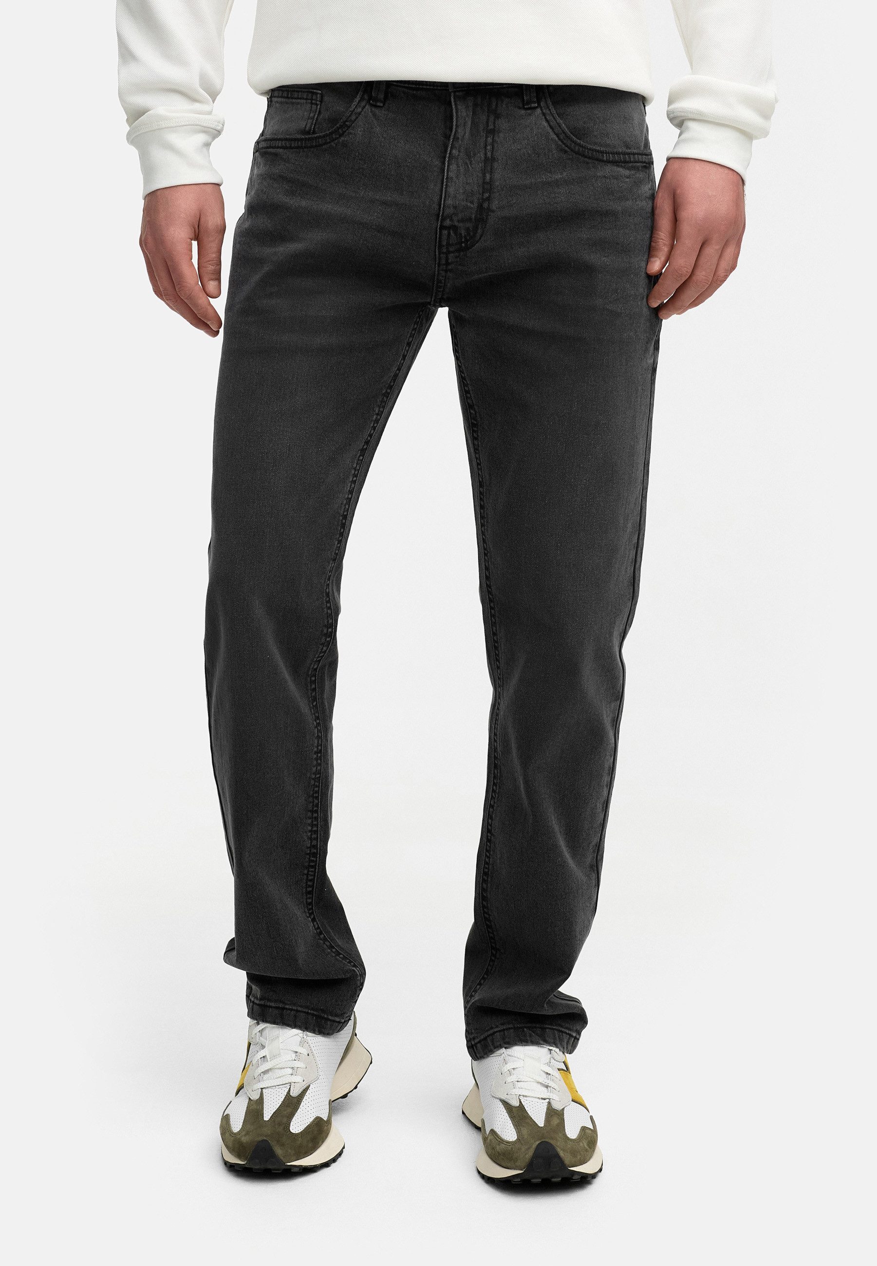 Indicode Regular-fit-Jeans Herren INSantino Jeanshose Hose Herrenhose mit k günstig online kaufen