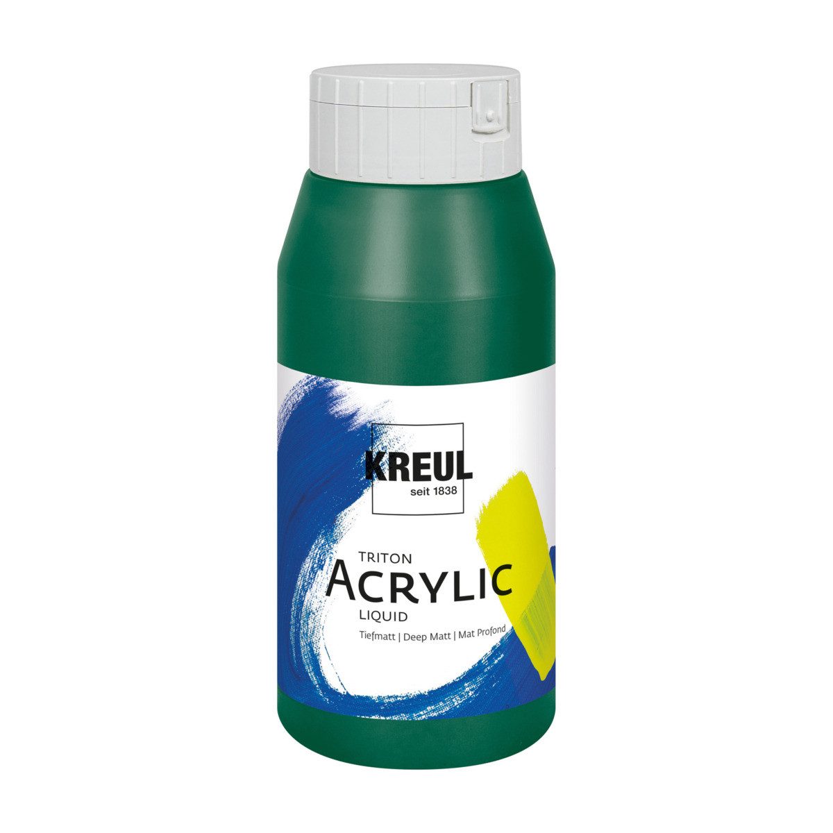 C. KREUL Acrylfarbe KREUL Triton Acrylic Liquid phthalogrün 750ml