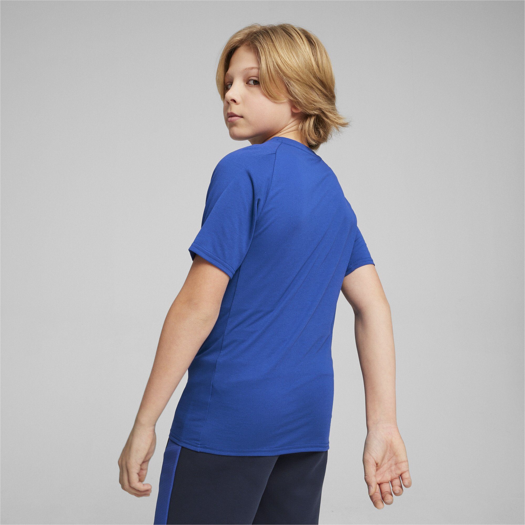 PUMA T-Shirt Evostripe T-Shirt Jungen Cobalt Glaze Blue