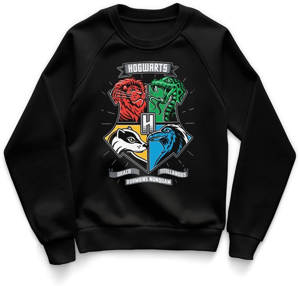 Sweatshirt Harry Potter - Hogwarts Patch Kids Sweatshirt