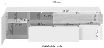 INOSIGN Lowboard Novena, Breite 211 cm