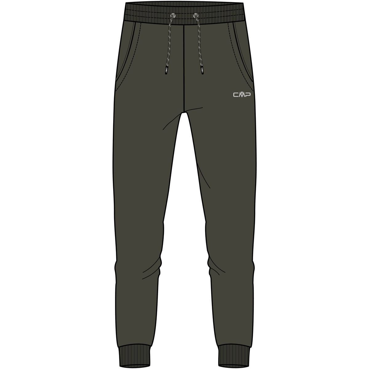 CMP Outdoorhose MAN Long Pant Komfortable Stretchhose mit geruchshemmender Behandlung und
