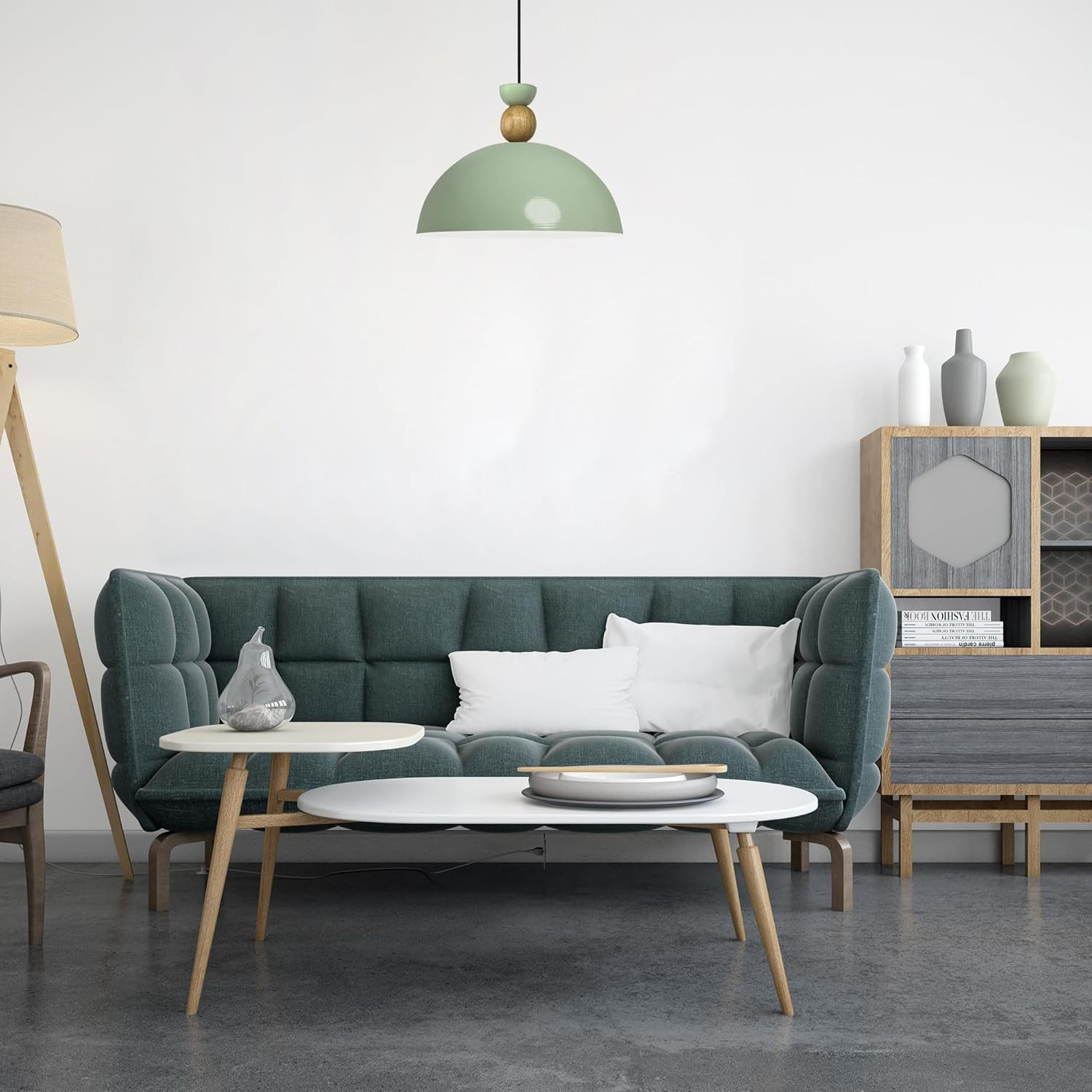 Bamyum Pendelleuchte Pendelleuchte Yimpi Hängelampe Industrial Ø30 cm, E27, Moderne Lampe, ohne Leuchtmittel, E27, Dimmbar, Einstellbare Kabellänge