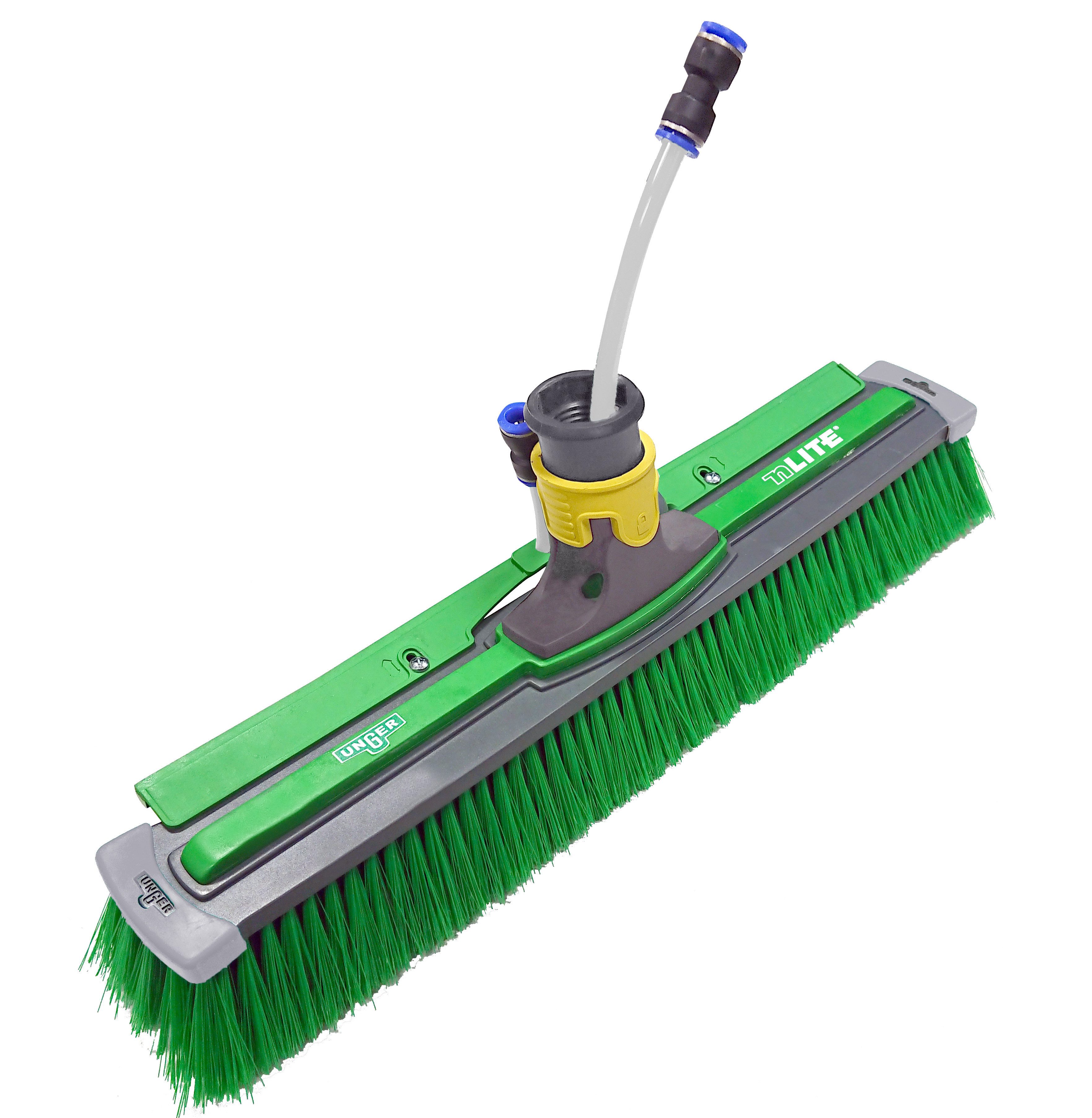 Unger Reinigungsbürste nLite Power Bürste komplett, 41 cm, gesplissen