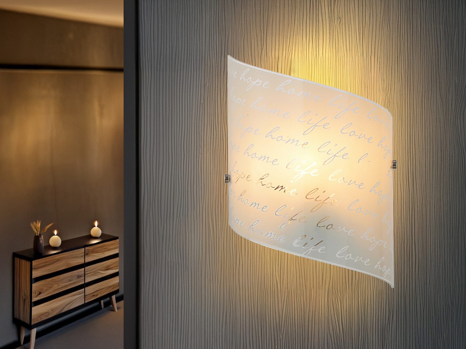 TRIO Leuchten LED Wandleuchte, Dimmfunktion, LED wechselbar, Warmweiß, inne günstig online kaufen