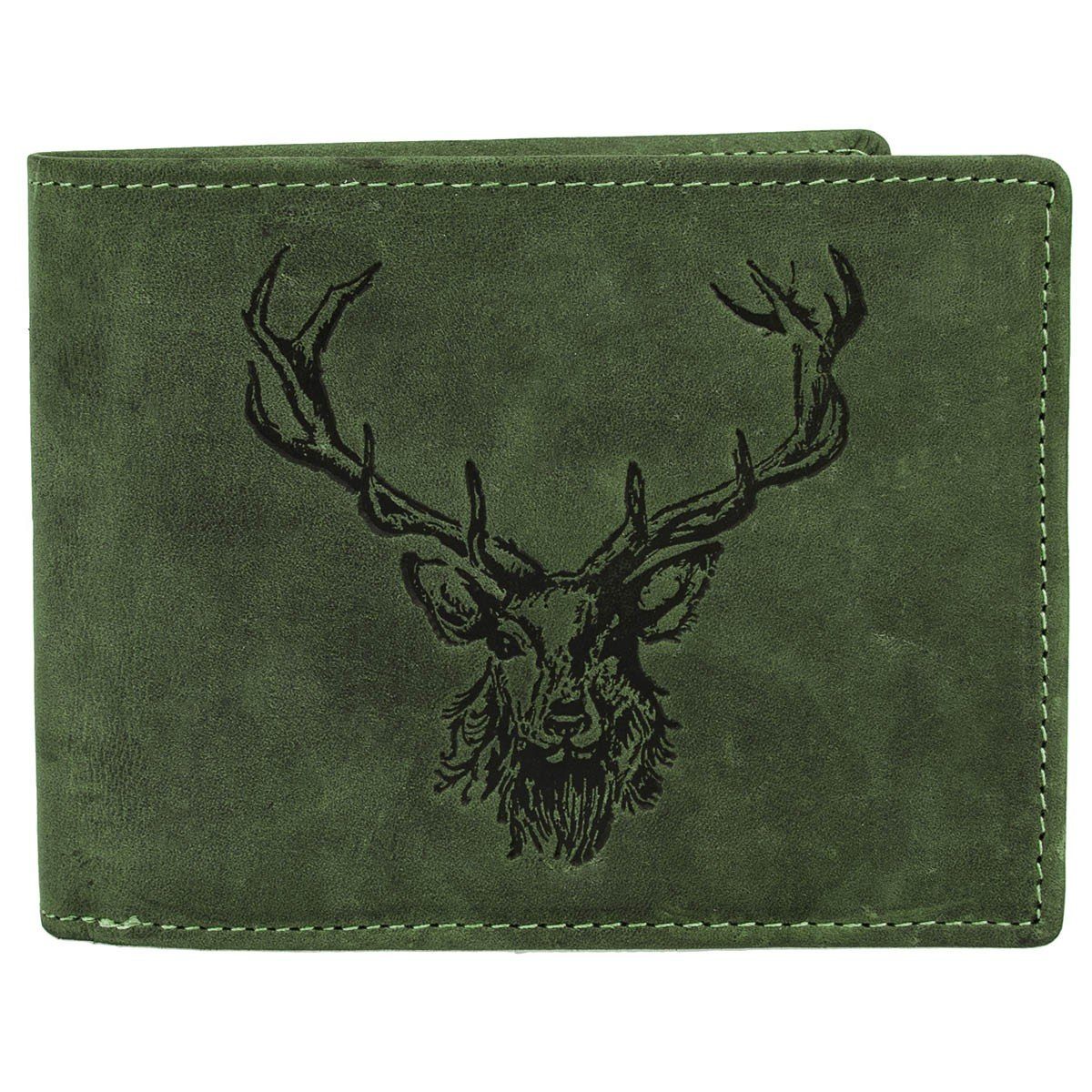 Greenburry Geldbörse Vintage Leder Geldbörse Portemonnaie günstig online kaufen