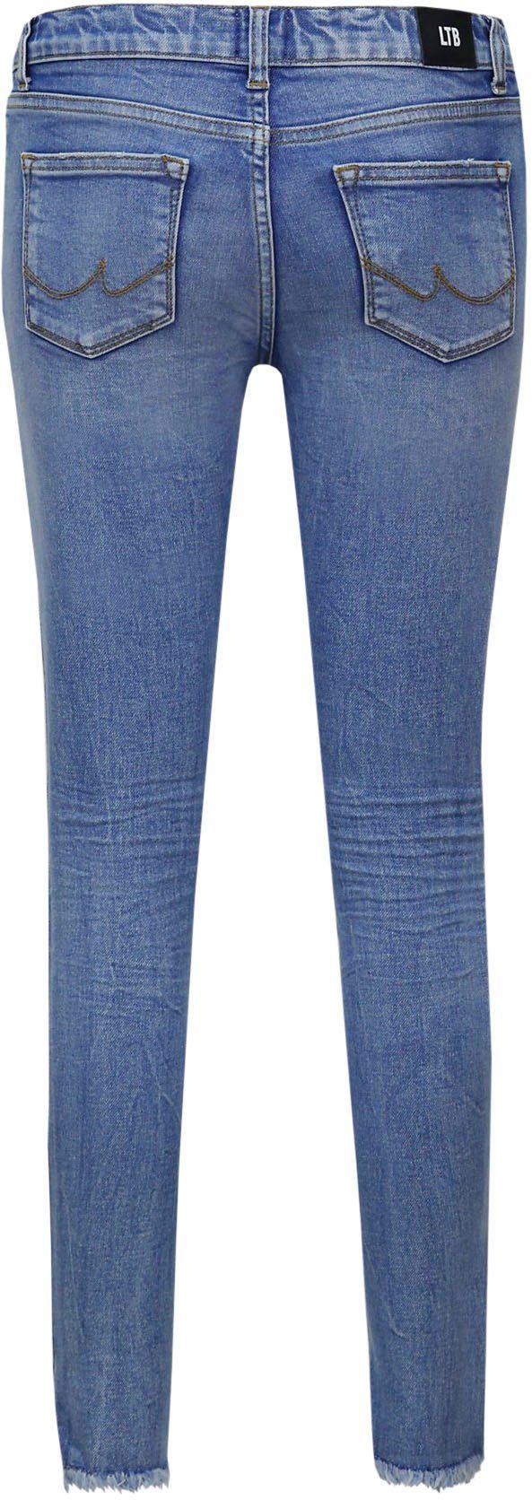 LTB Skinny-fit-Jeans wash mit ofra Destroyed-Effekten, GIRLS AMY for