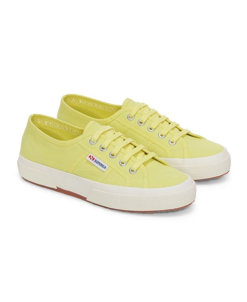Superga Cotu Classic 2750 limegelb Damen Sneaker