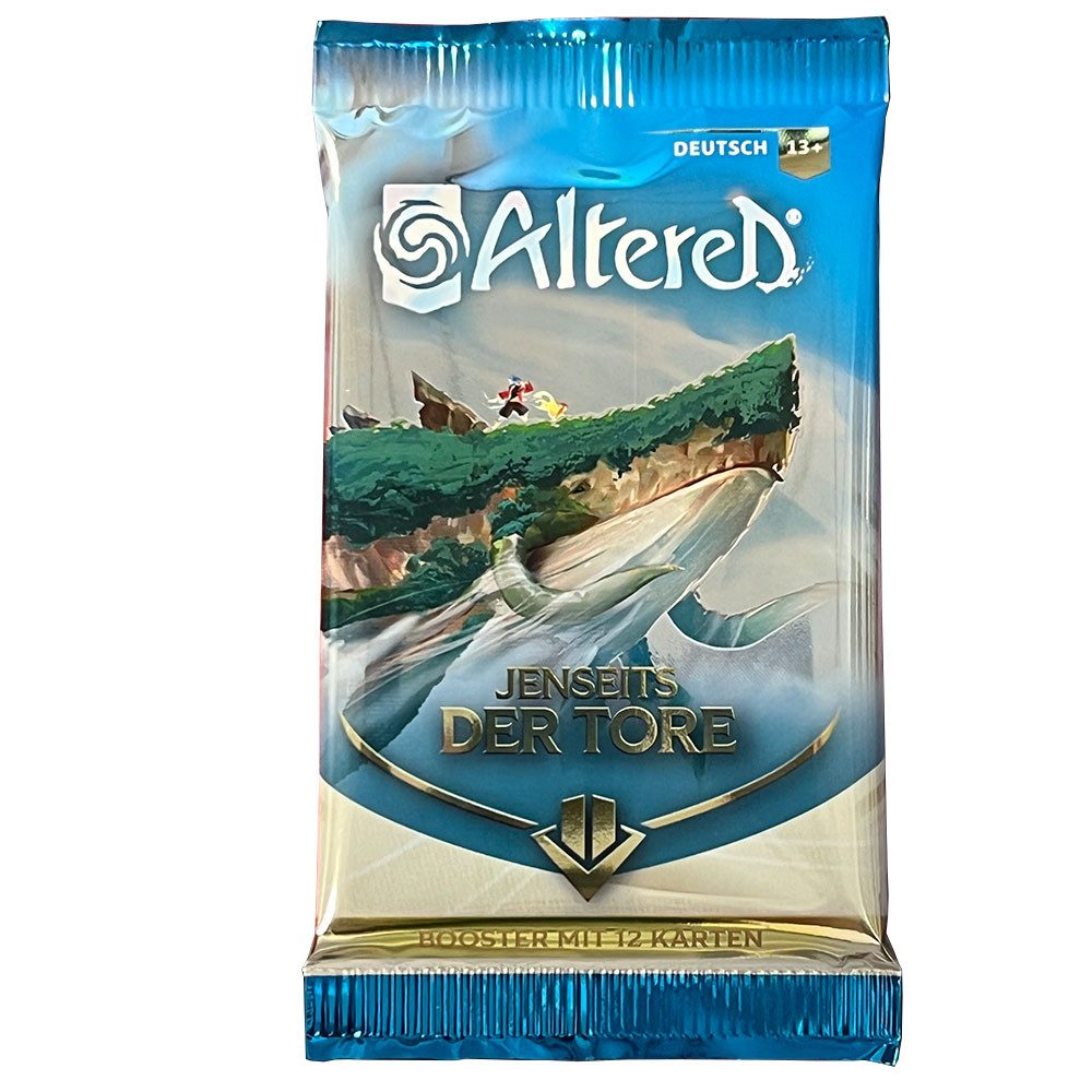 Magic the Gathering Sammelkarte Altered - Jenseits der Tore - 1 Booster-Pack - Deutsch