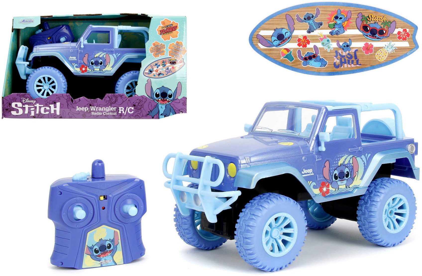 JADA RC-Auto Stitch RC Jeep 1:16, mit Funktionen