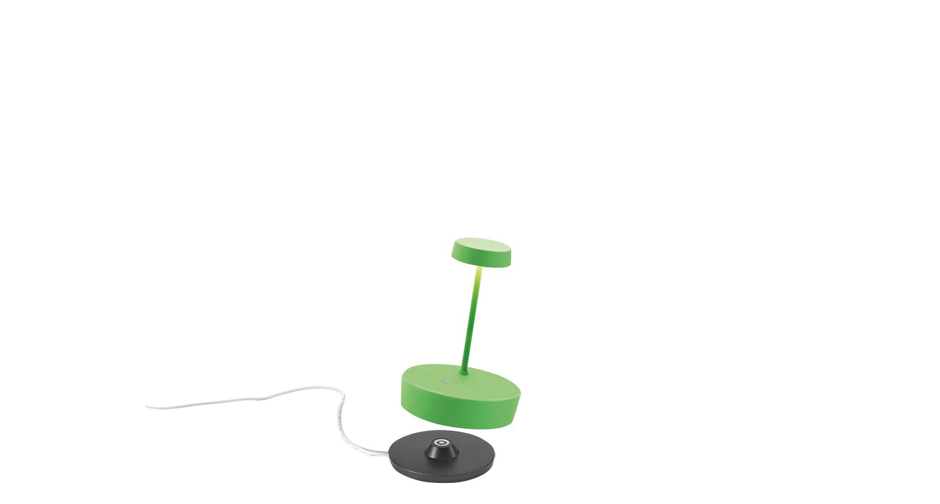 Pro, LED Zafferano Apfelgrün Swap fest Tischleuchte Warmweiß integriert, Mini LED