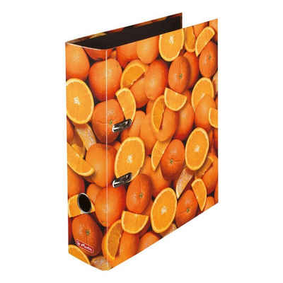 Herlitz Aktenordner Orange, A4 breit
