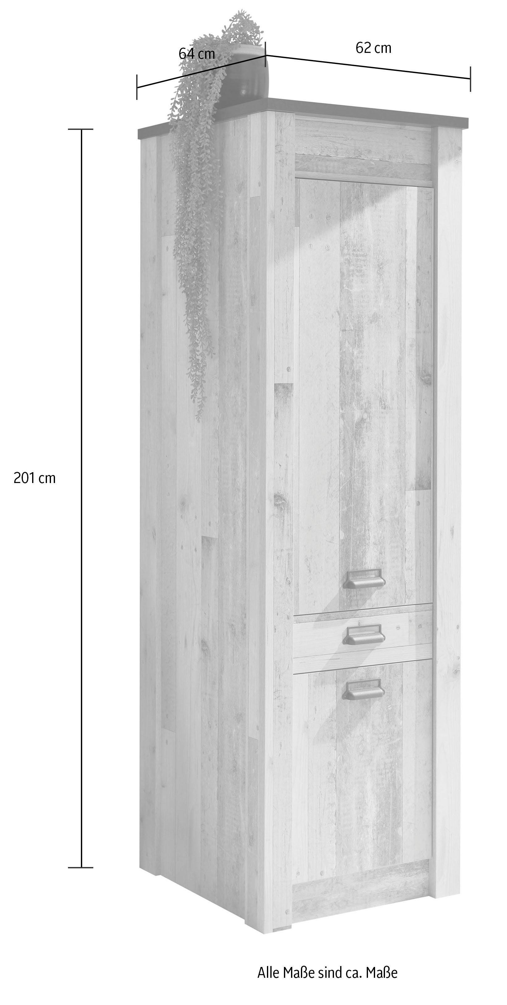 Home affaire Küche Sherwood, Breite 400 cm, ohne E-Geräte