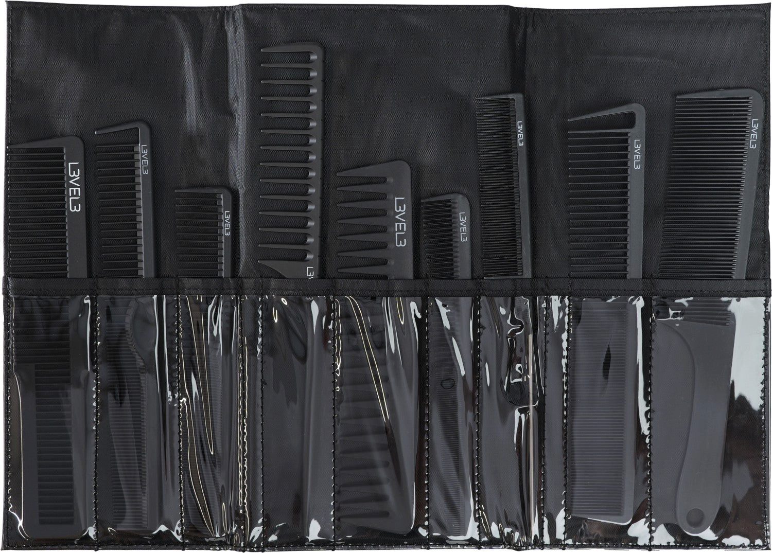 L3VEL3™ Distribution and Corporate Haarkamm Carbon Comb Set