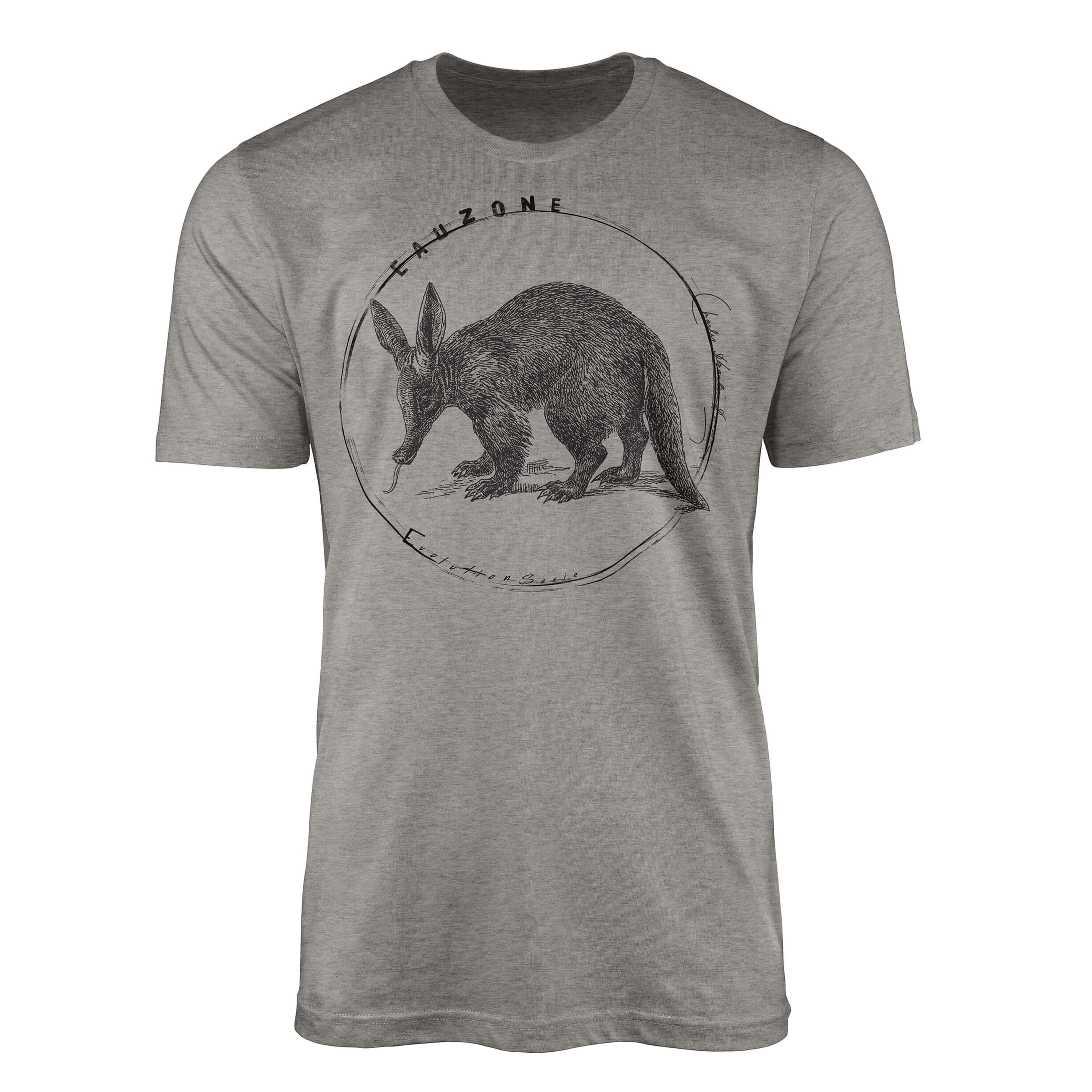 T-Shirt Evolution Herren T-Shirt Erdferkel
