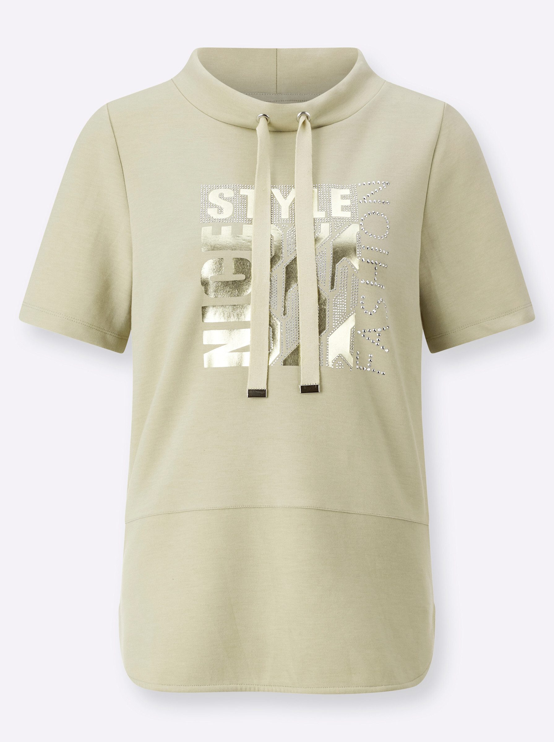 Witt Sweater Stehkragen-Shirt Kurzarm günstig online kaufen